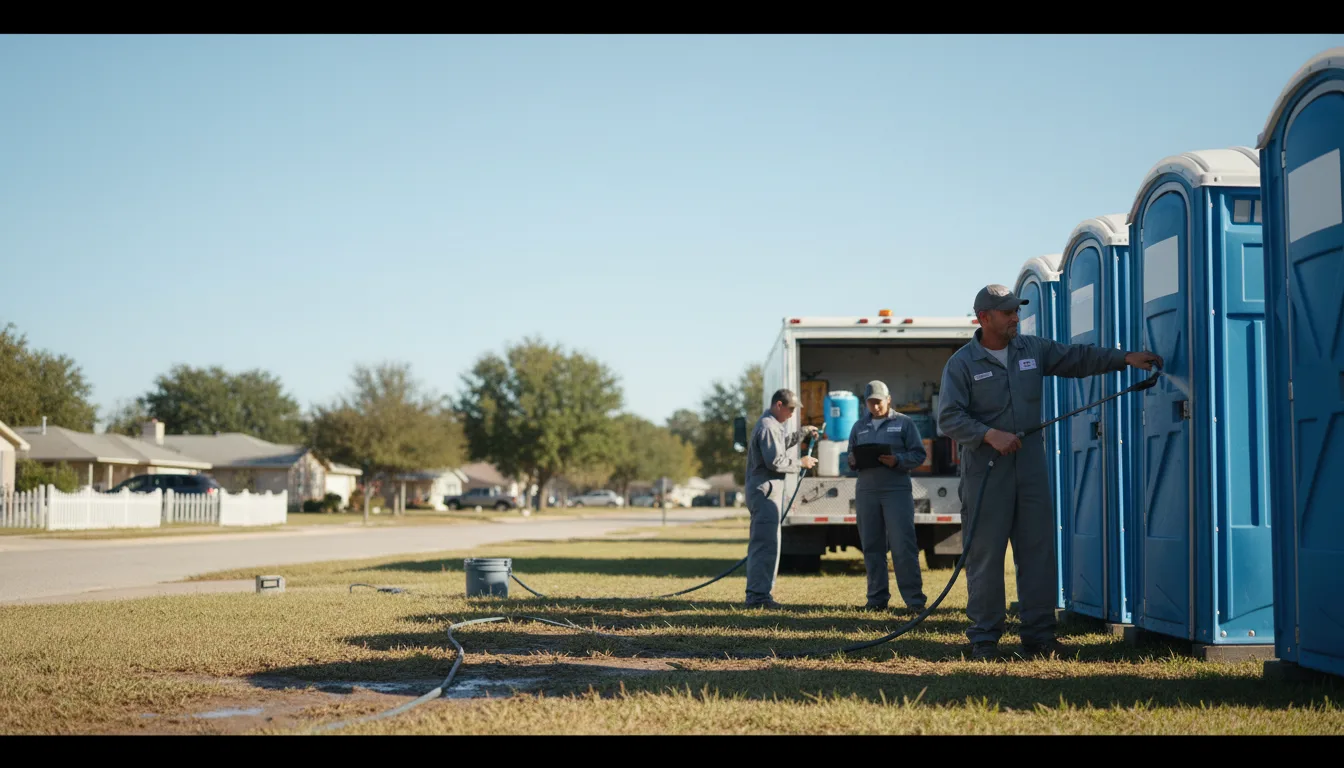 Long-Term Portable Toilet Rental in Mansfield, TX near me
